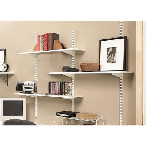 How To Install Wall Shelves Using Standards And Brackets | atelier-yuwa.ciao.jp