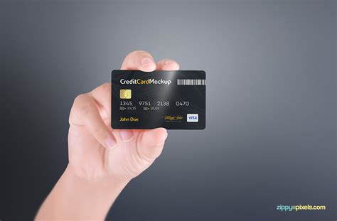 Free Credit Card Mockup :: Behance