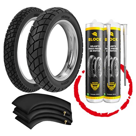 Kit Par Pneus Tenere Xtz 250 Xr 250 Tornado 80 90 21 R34 Rinaldi