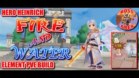 Ragnarok M Eternal Love Hero Heinrich Element Fire Water Pve Build