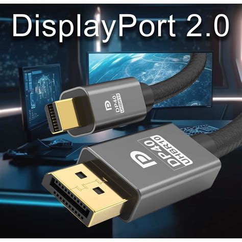 Mini Displayport K Bel A Displayport Dp K K Hz Ultra M Reagle