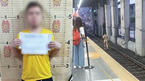 Viral Naked Foreigner Tumakbo Sa Riles Ng Mrt Pep Ph