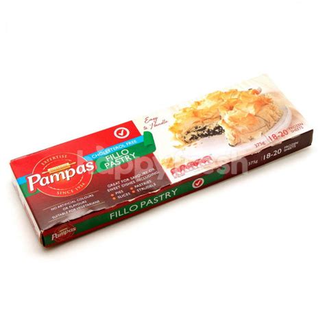 Pampas Filo Pastry 375g Dynamic Vanuatu Retail