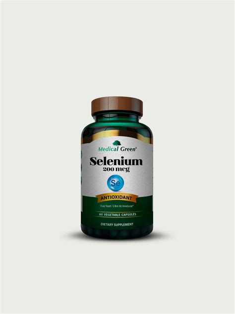 Selenium 200 Mcg Medical Green