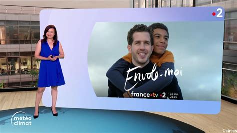 Anaïs Baydemir pour le journal météo climat du soir sur France 2 le 18