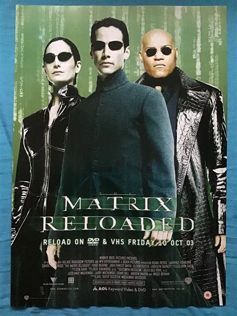 Matrix Reloaded Poster