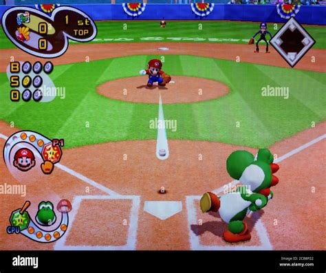 Mario Superstar Baseball Hi Res Stock Photography And Images Alamy
