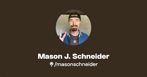 Mason J Schneider Instagram TikTok Linktree