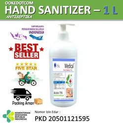 Jual Hand Sanitizer Antiseptic Gel Eau Ml Liter Ml