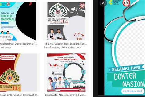 Twibbon Hari Dokter Nasional Rayakan Momentumnya Dengan Link