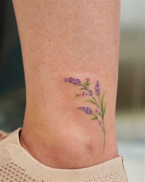 10 Ankle Flower Tattoo Ideas That Will Blow Your Mind