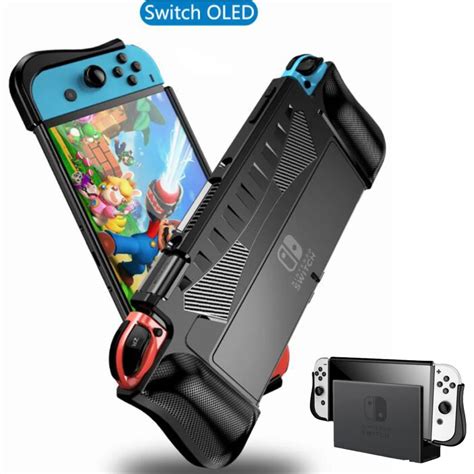 Dockable Case For Nintendo Switch OLED Model 2021 Upgraded Protective