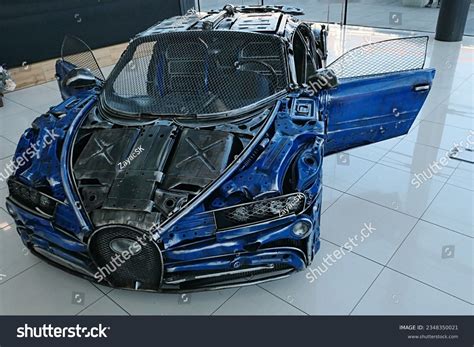 Blue Baguette Car