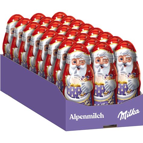 Milka Weihnachtsmann Alpenmilch X G Zartschmelzende Alpenmilch