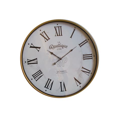 Reloj Para Pared 60x60cm Redondo Blanco De Pared