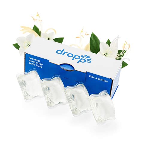 Buy Dropps Foaming Hand Soap Jasmine Honeysuckle Starter Kit With