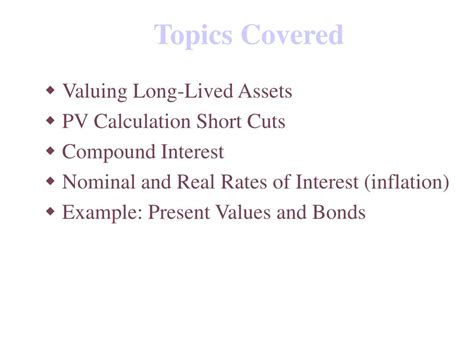 Ppt How To Calculate Present Values Powerpoint Presentation Free