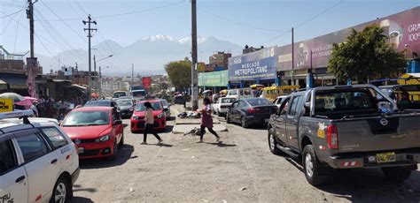 Arequipa Comerciantes De Avelino C Ceres Piden Socializar Reasfaltado