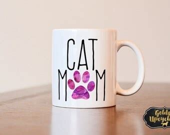 Cat lover mug | Etsy