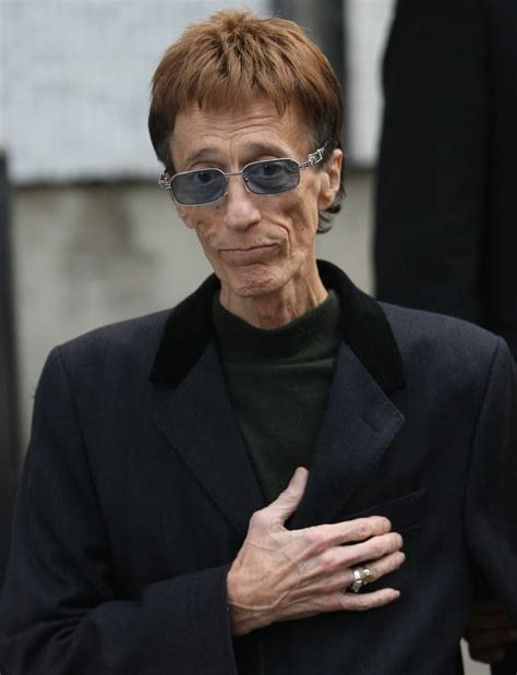 Recovering Cancer Patient Robin Gibb Back In Hospital