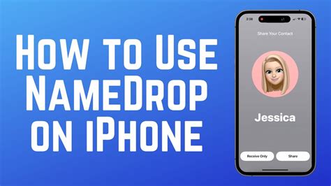 How To Use Namedrop On Iphone Instantly Share Contact Info Youtube