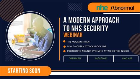 A Modern Approach To Nhs Security Youtube