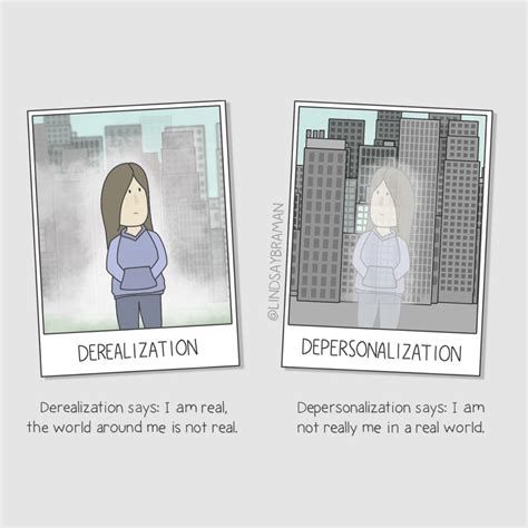 Depersonalization And Derealization Illustrated