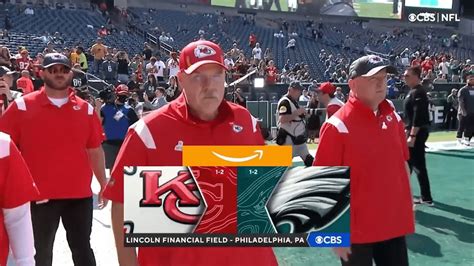 NFL On CBS Intro KC PHI 10 3 2021 YouTube