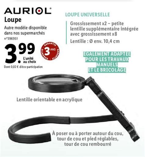 Promo Loupe Chez Lidl