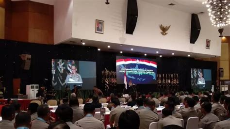 Pernyataan Kapolri Di Gelar Apel Kasatwil 2018 Tribunnews