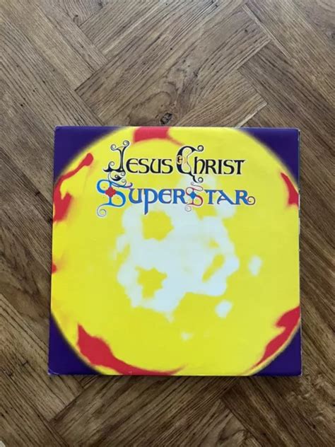 JESUS CHRIST SUPERSTAR Original Cast Album Mca 1970 Inc Lyric Booklet