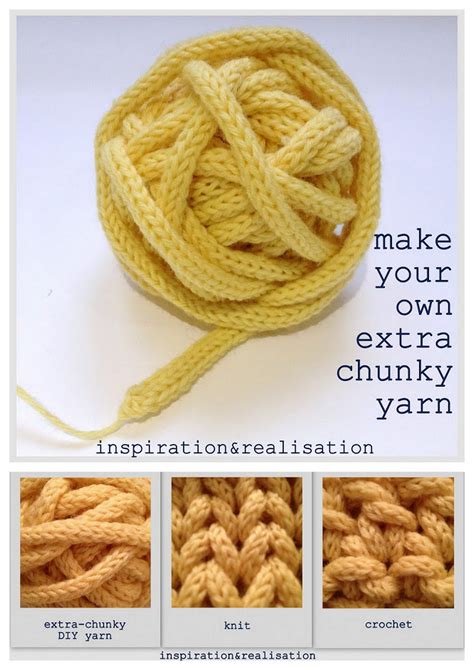 Holy Crap Yarn And Stuff Truebluemeandyou Diy Extra Chunky Yarn