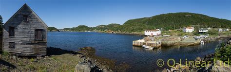 Moretons Harbour 10×32 Newfoundland Panoramas