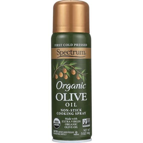 Spectrum Naturals Organic Extra Virgin Olive Spray Oil Case Of 6 5 Fl Oz Cooking Oils