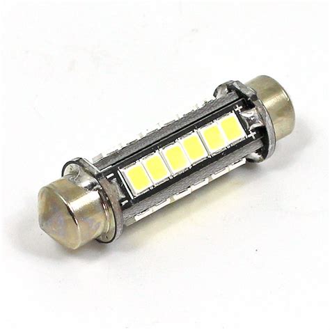 B239ledw A White 12v Led Festoon Lamp 11x39mm Festoon Fitting All Bulbs Bulbs Classic Bulbs