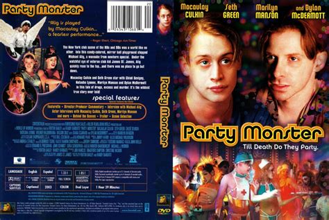 Party Monster (2003) R1 DVD Cover - DVDcover.Com