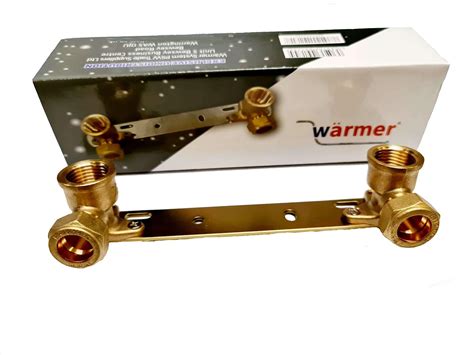 Buy Wärmer System 15mmx12 150mm Concealed Shower Wall Bracket