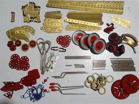 Important Lot De Pi Ces D Tach Es Anciennes Meccano Comme Neuves Eur