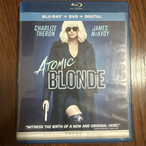 Atomic Blonde Blu Ray DVD Charlize Theron James McAvoy John