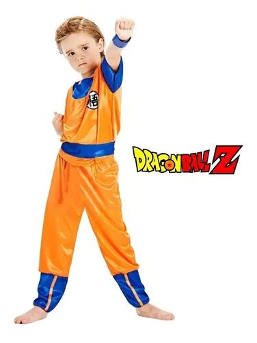 Disfraz Goku Dragon Ball Z Cosplay Niños Licencia Original en venta en