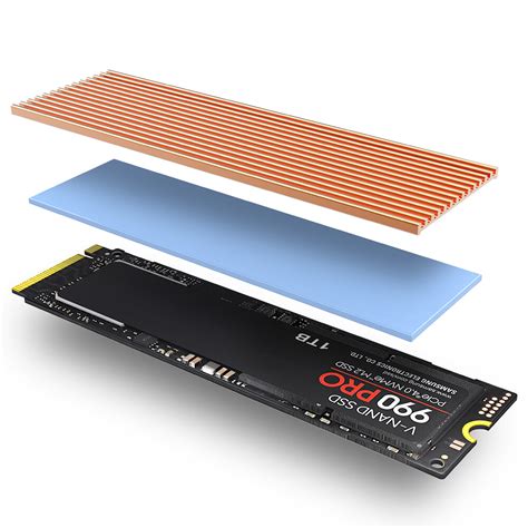 Jeyi M 2 Ssd Heatsink Aluminum Ps5 Radiator Solid State Cooler Silicone Thermal Pad For Nvme