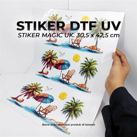 Sticker Dtf Uv 305x425cm Cathay Digital Printing