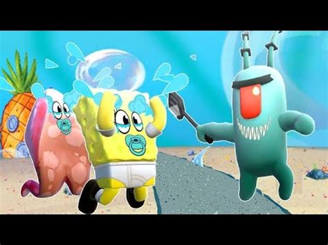 DESAFIO INSANO BOB ESPONJA VS PLANKTON QUEM GANHOU YouTube