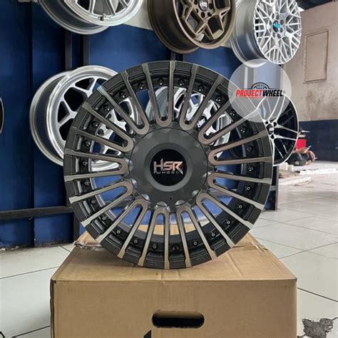 Jual VELG MOBIL RING 14 AMARASI HSR R14X6 H8X100 114 3 ET36 GUN METAL