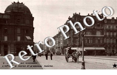 Photo Village Ancien La Rue Inkermann L Hotel Des Postes Et Le Nouveau