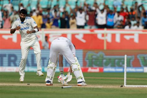 PIX Bumrah S Swing Masterclass Puts India In Box Seat Day 2 2nd Test