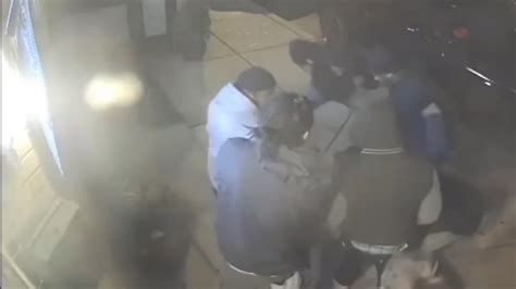 Surveillance Video Shows Suspect Firing At Off Duty Officer Breaking Up