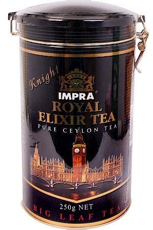 Чай черный IMPRA Royal Elixir Knight 250г о Цейлон цена купить с