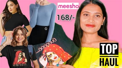 Meesho Top Haul Meesho Top Haul Latest Meesho Tops Haul Under 300