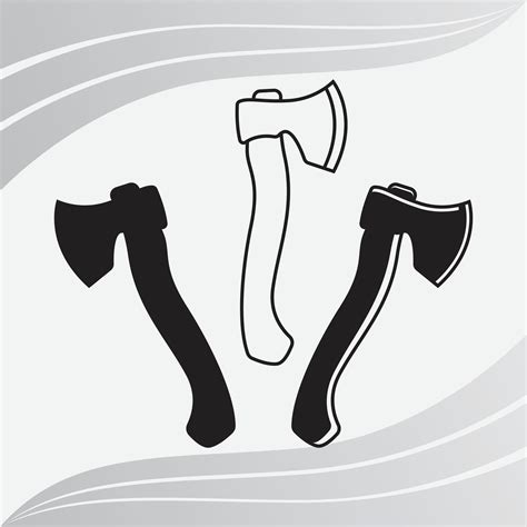 Axe, Axe Silhouette,Lumberjack Eps, Axe Eps, Axe Clipart, Cross Axe ...